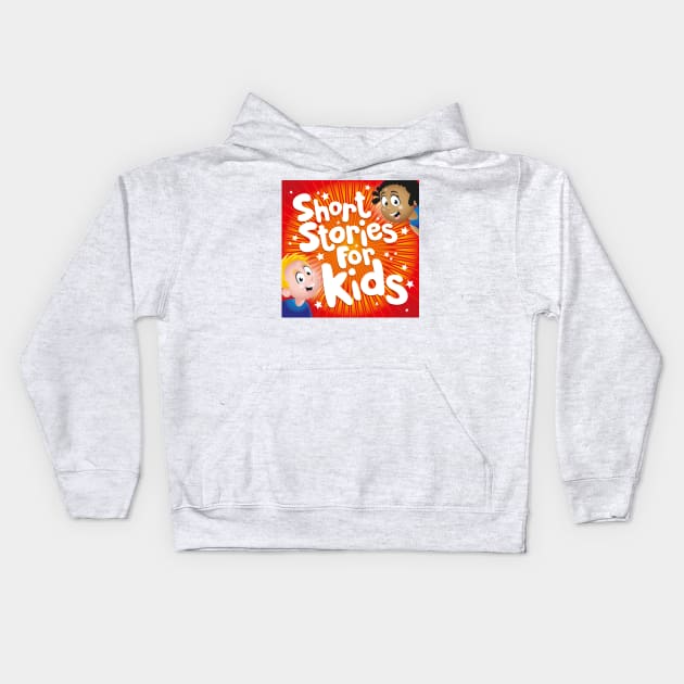 Orange Design Kids Hoodie by Short Stories for Kids